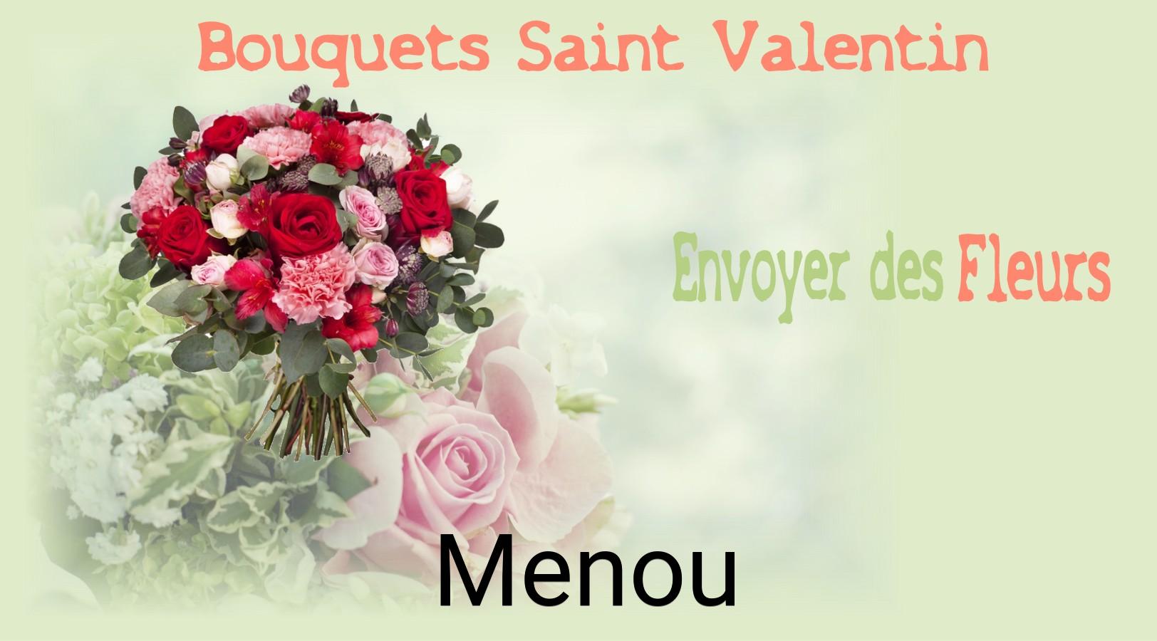 Roses de Saint-Valentin livrées à Menou
